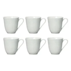 Swedish Grace mugg liten 6-pack Dimma (grå)