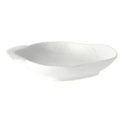 Swedish Grace snäckfat 18x16 cm, Snö (vit)