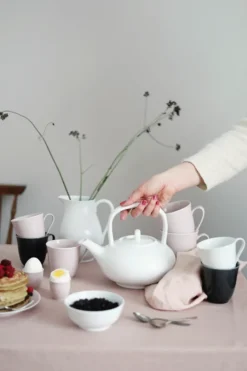 Swedish Grace tekanna 1,5 l, snö (vit)