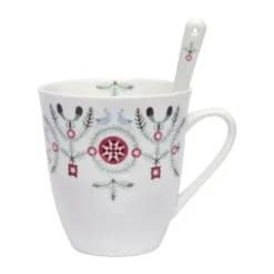 Swedish Grace Winter mugg 50 cl, Vit