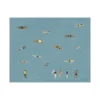 Swimmers poster, Blue, 40x50 cm