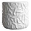 Swoon kruka Ø23 cm, Shiny white