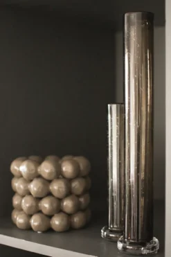 Tall vas, Brown, 40 cm