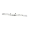 Tamburin kroklist 73,5 cm, Vit-vit