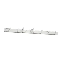 Tamburin kroklist 73,5 cm, Vit-vit