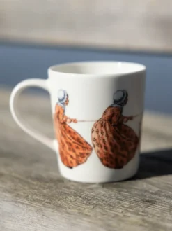 Tant Brun mugg med öra, 40 cl