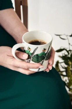 Tant Grön mugg med öra, 40 cl