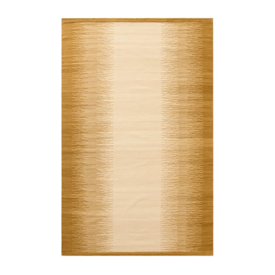 Tapti ullmatta, Masala Yellow-Off White, 320x230 cm