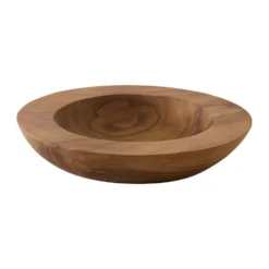 Teak serveringsskål, Medium Ø30 cm