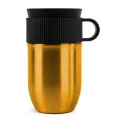 Ted bilmugg termosmugg 28 cm, Guld