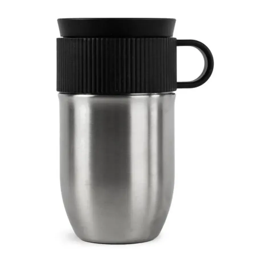 Ted bilmugg termosmugg 28 cm, Silver
