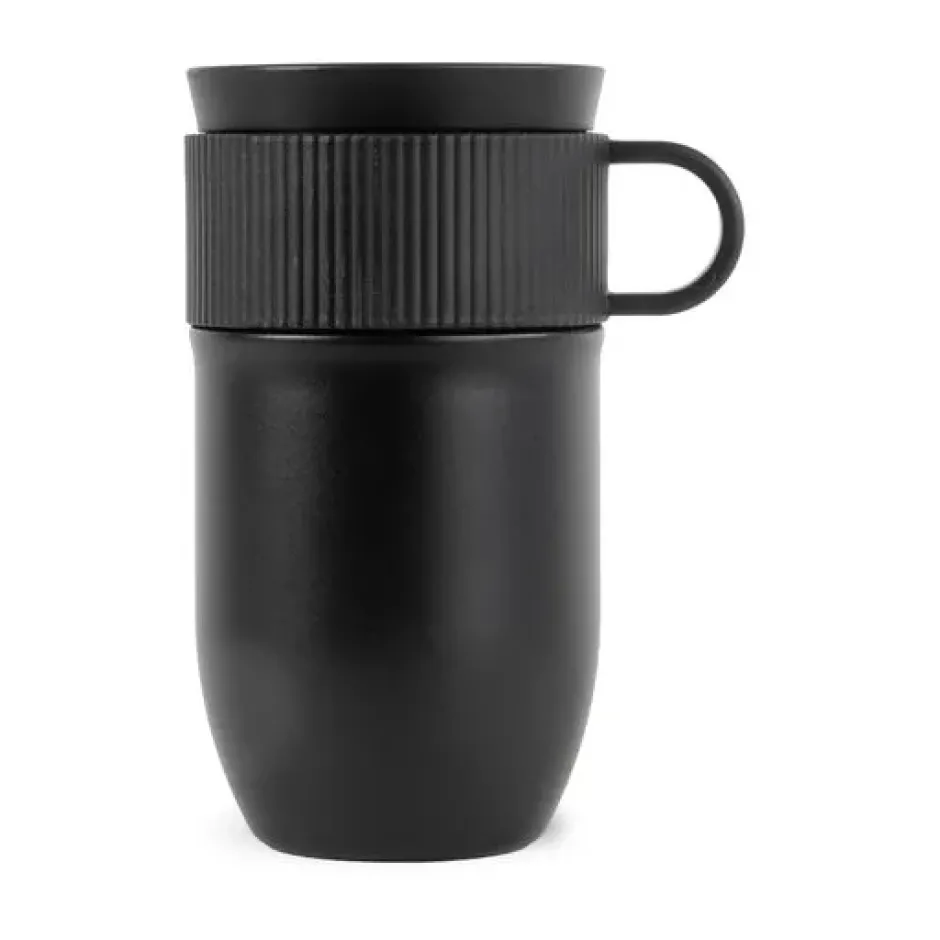 Ted bilmugg termosmugg 28 cm, Svart
