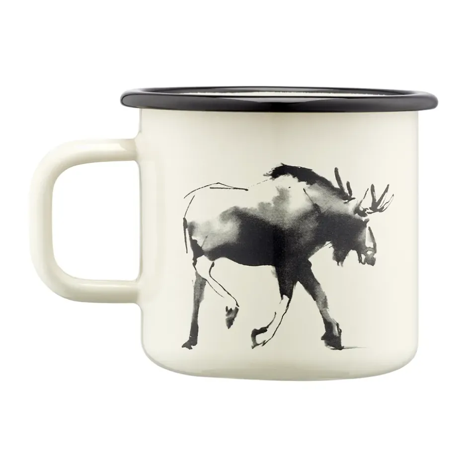 Teemu Järvi x Muurla emaljmugg 37 cl, Älg