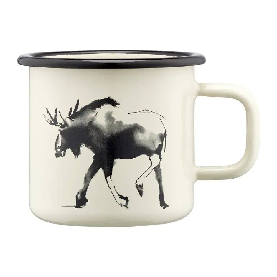 Teemu Järvi x Muurla emaljmugg 37 cl, Älg