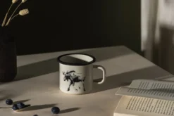 Teemu Järvi x Muurla emaljmugg 37 cl, Älg