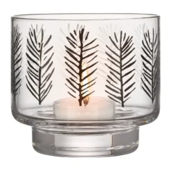 Teemu Järvi x Muurla ljuslykta Ø9x8 cm, Spruce branches
