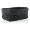 Tela textilkorg L 12x20 cm, Anthracite