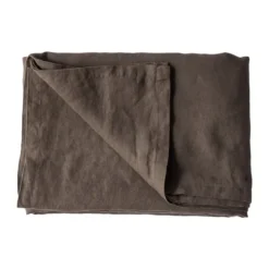 Tell Me More linneduk 145x330 cm, Taupe