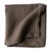Tell Me More linneduk 145x145 cm, Taupe