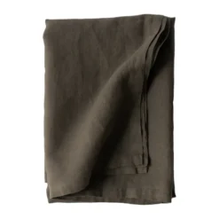 Tell Me More linneduk 145x270 cm, Taupe