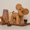 Tembo elefant dekoration 41 cm, Ek