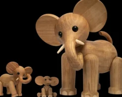 Tembo elefant dekoration 41 cm, Ek