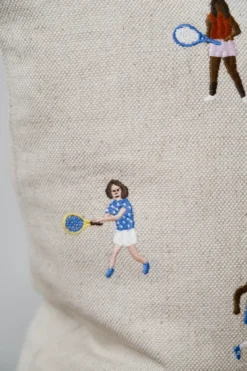 Tennis kuddfodral 48x48cm, Nature