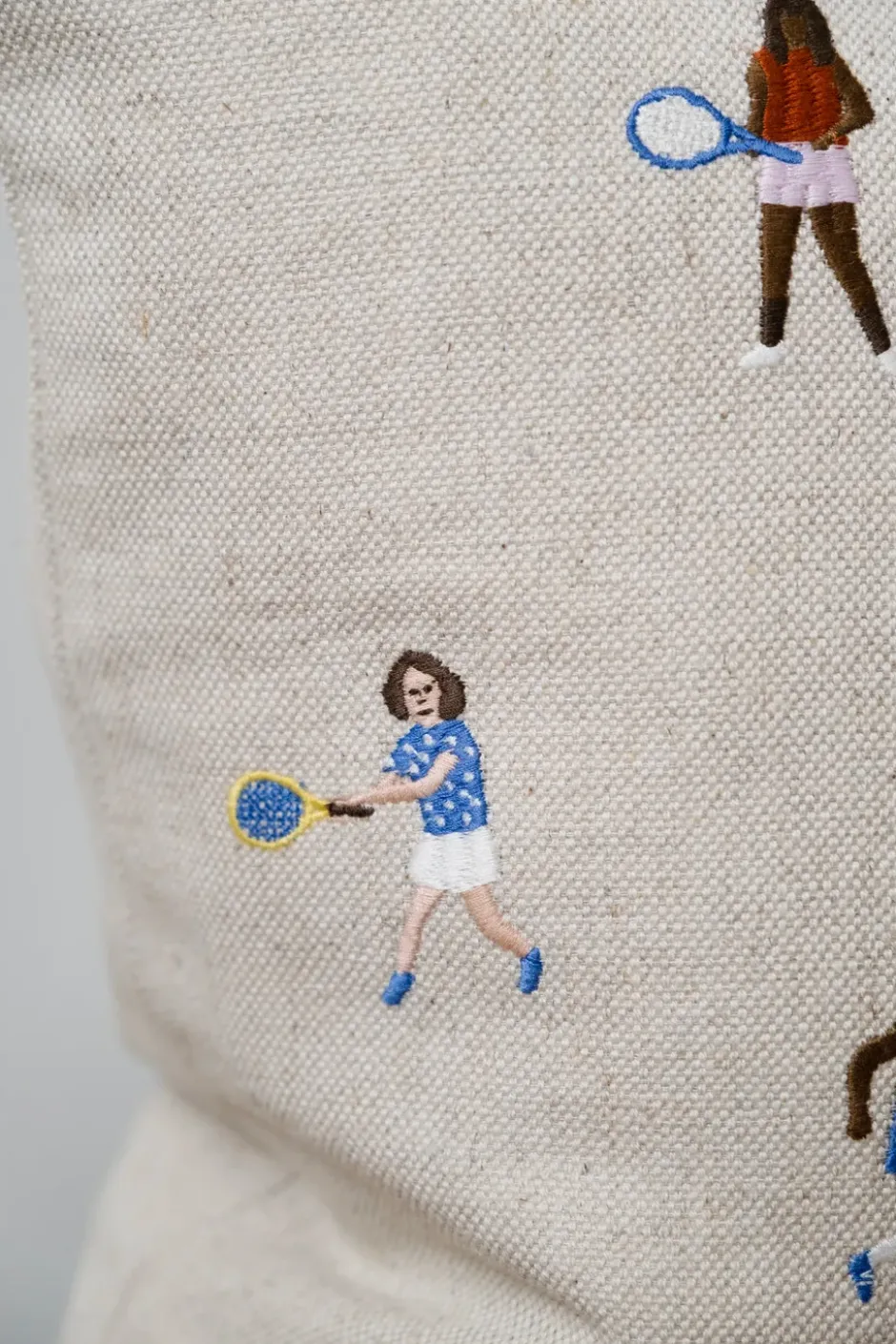 Tennis kuddfodral 48x48cm, Nature
