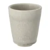 Terra espressokopp, Beige stengods, 6,5 cl