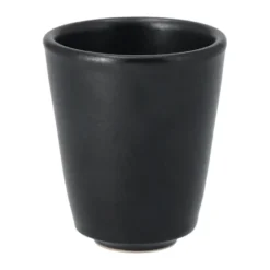 Terra espressokopp, Svart stengods, 6,5 cl