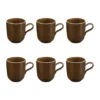 Terra kopp 40 cl 6-pack, Earth Brown