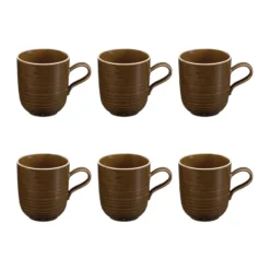 Terra kopp 40 cl 6-pack, Earth Brown
