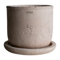 Terra kruka, Sand, Ø16x16 cm