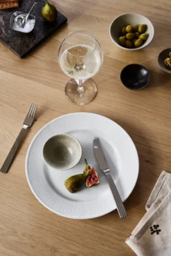 Terra serveringsskål, Svart stengods, Ø9,5 cm