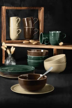 Terra skål Ø15 cm 4-pack, Earth Brown