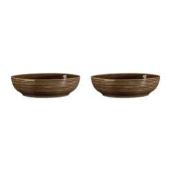 Terra skål Ø25,5 cm 2-pack, Earth Brown