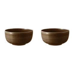 Terra skål Ø17,7 cm 2-pack, Earth Brown