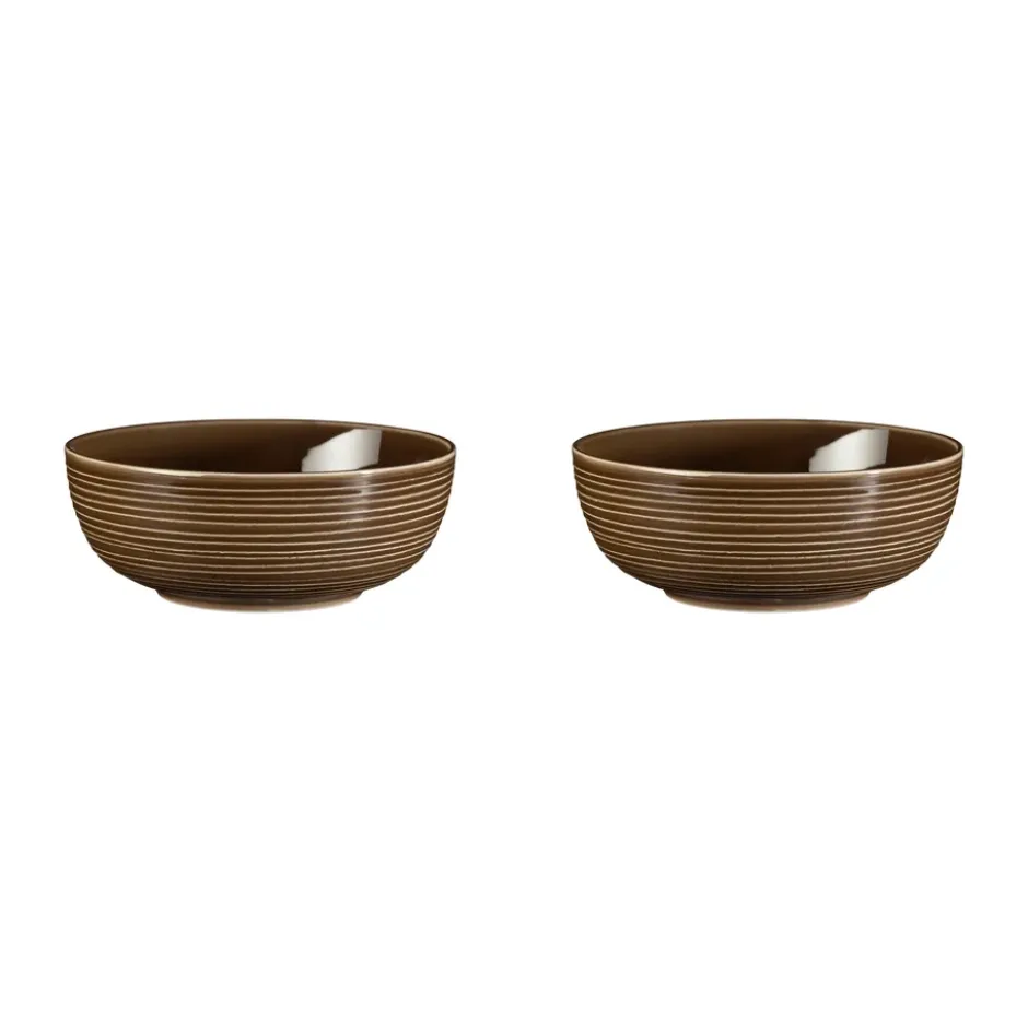 Terra skål Ø20,4 cm 2-pack, Earth Brown