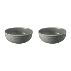 Terra skål Ø20,4 cm 2-pack, Pearl Grey