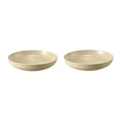 Terra skål Ø28 cm 2-pack, Sand Beige