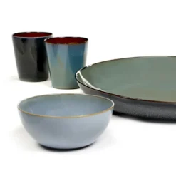 Terres de Rêves kopp S, Dark blue-rust