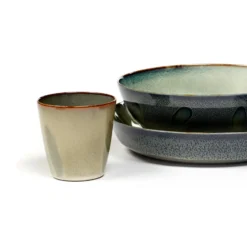 Terres de Rêves kopp S, Misty grey-smokey blue