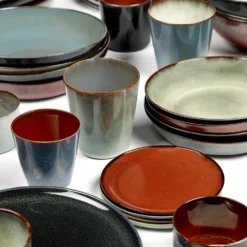 Terres de Rêves kopp S, Smokey blue-rust
