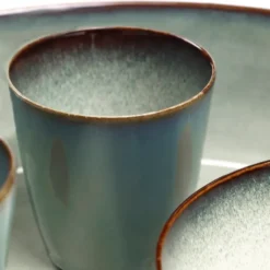 Terres de Rêves kopp S, Smokey blue-misty grey