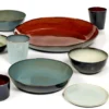 Terres de Rêves serveringsfat 35,5 cm, Rust-smokey blue