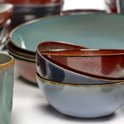 Terres de Rêves skål S, Smokey blue