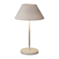 Teya bordslampa portabel, Offwhite, Ø15x26 cm