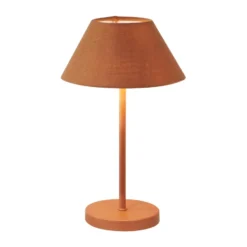 Teya bordslampa portabel, Terracotta, Ø15x26 cm