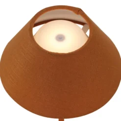 Teya bordslampa portabel, Terracotta, Ø15x26 cm
