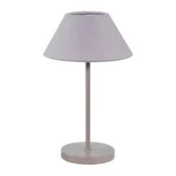 Teya bordslampa portabel, Warm grey, Ø15x26 cm